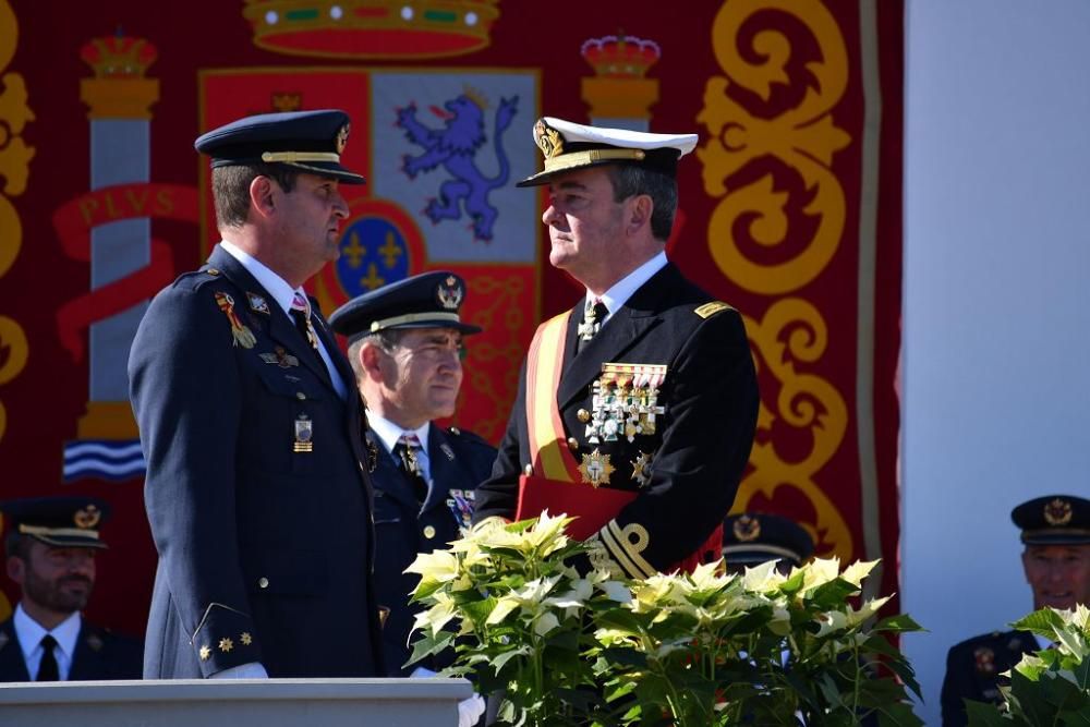 Acto de jura de bandera en la Academia General del Aire