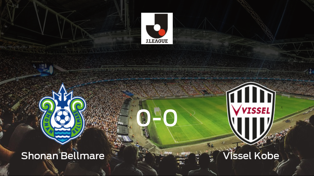 El Shonan Bellmare y el Vissel Kobe se reparten los puntos en un partido sin goles (0-0)