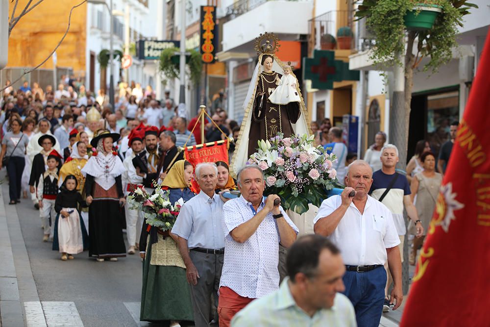 Procesión de la Virgen del Carmen en Sant Antoni