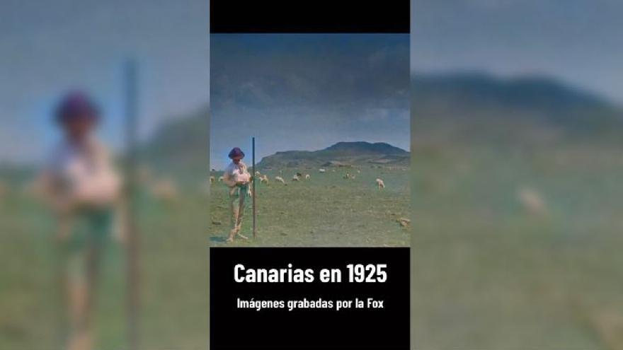 Las impresionantes imágenes de Canarias que rodó la FOX en 1925