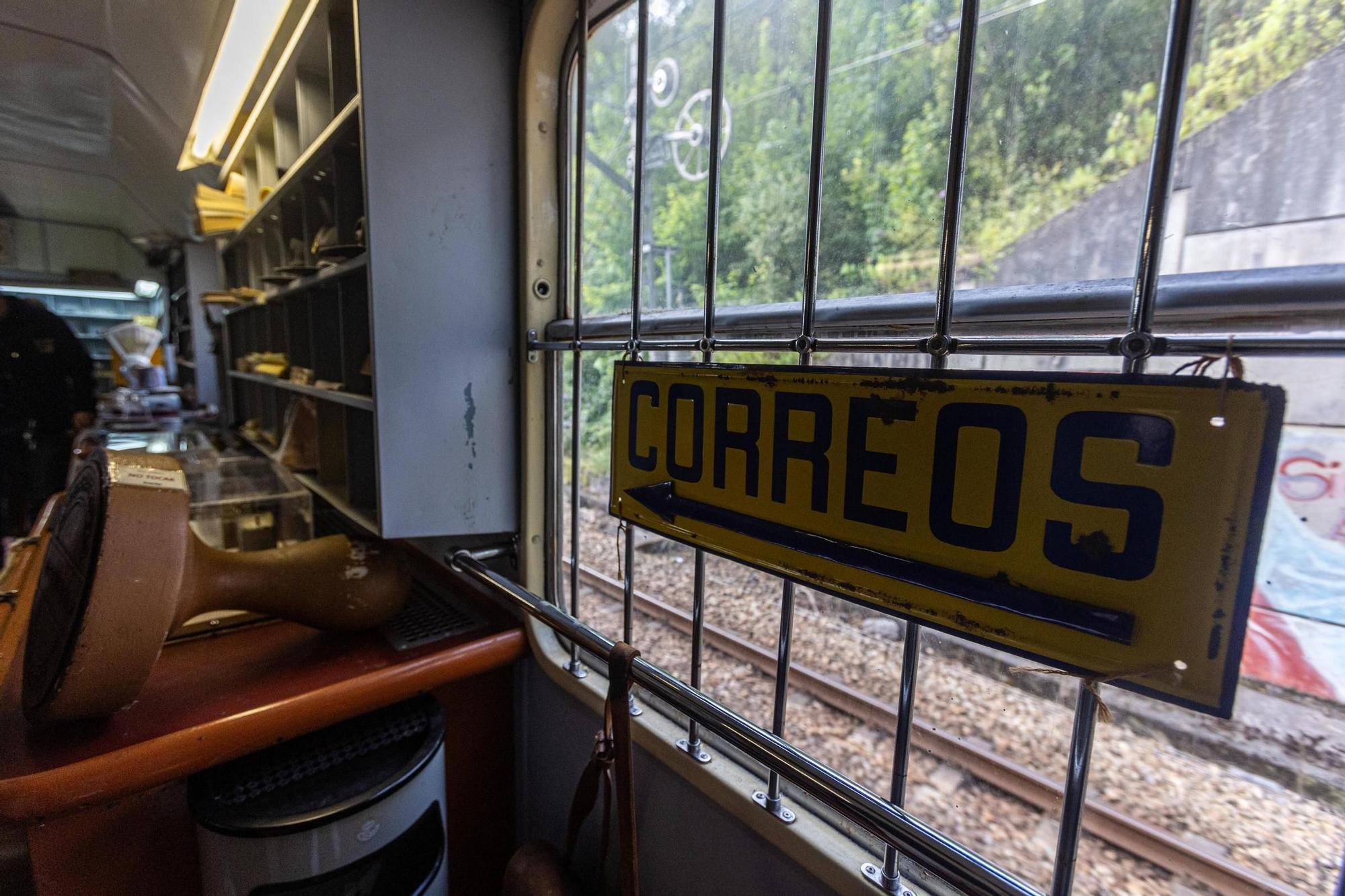 El tren turístico (en imágenes) "Rampa de Pajares"
