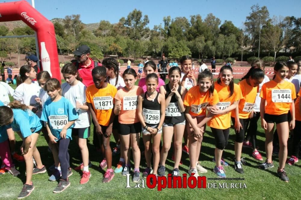 Final Cross Escolar de Lorca. Alevín femenino