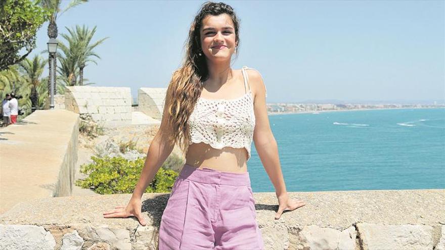 Alfombra roja en Peñíscola para recibir hoy a Amaia