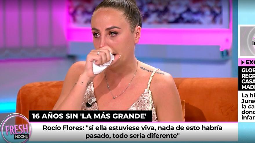 La despedida más difícil de Rocío Flores: &quot;Te amo&quot;