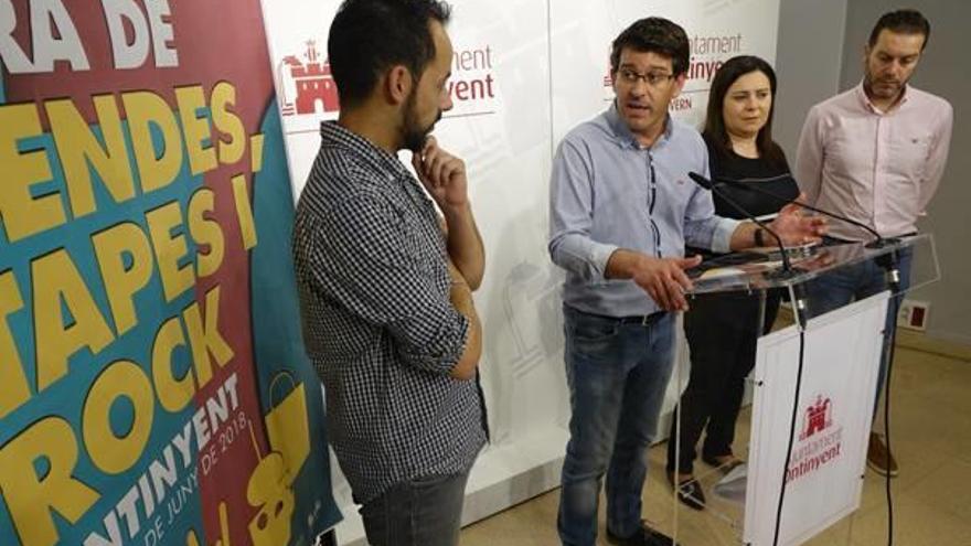 De izquierda a derecha, Martínez, Rodríguez, Boscà y Úbeda, ayer en la presentación.