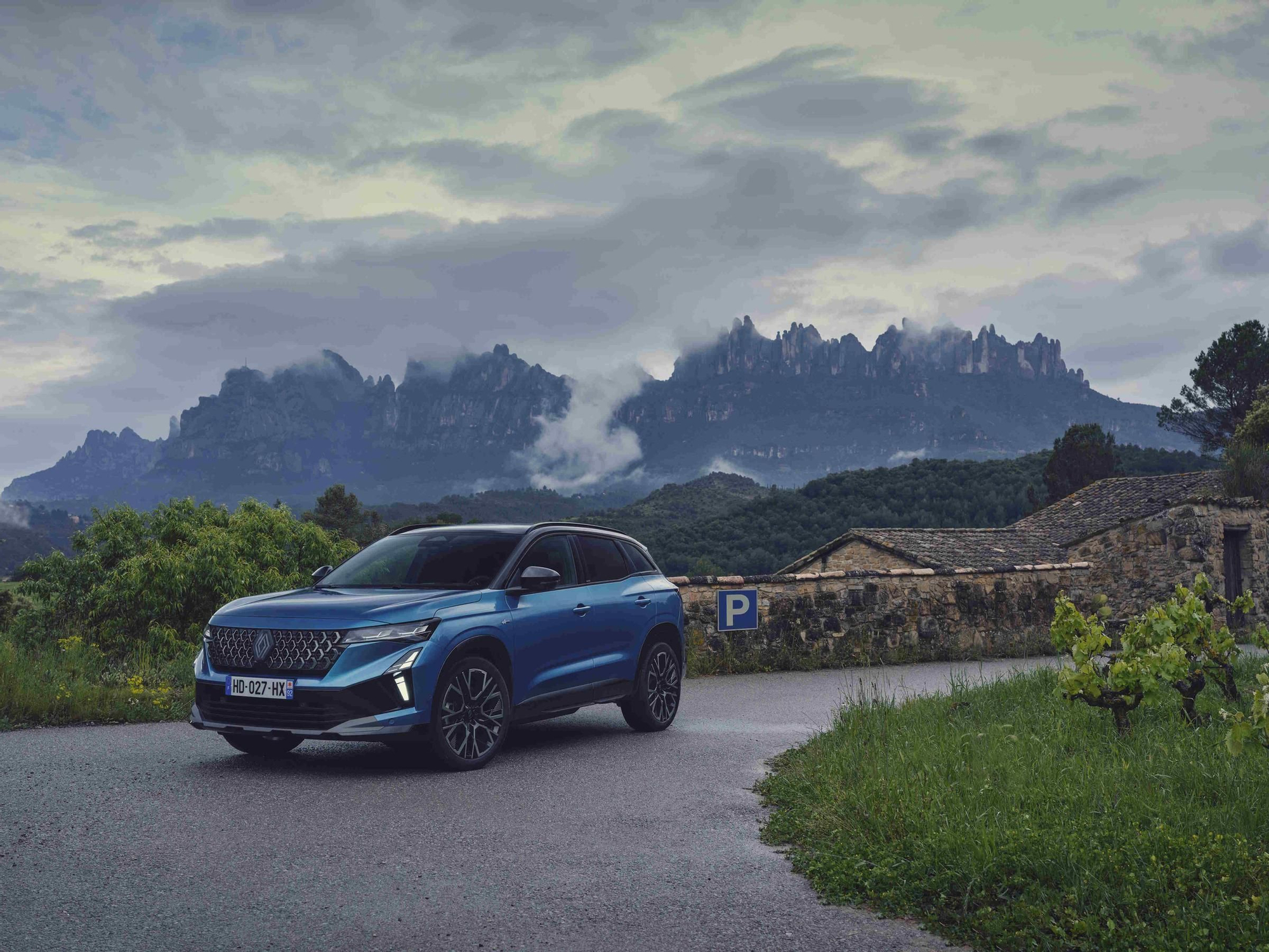 Renault Austral azul.