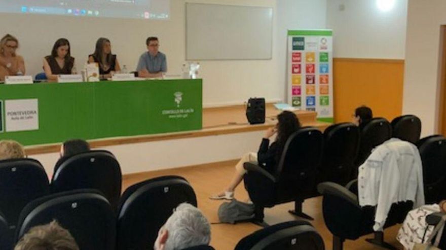 Un instante de la jornada.
