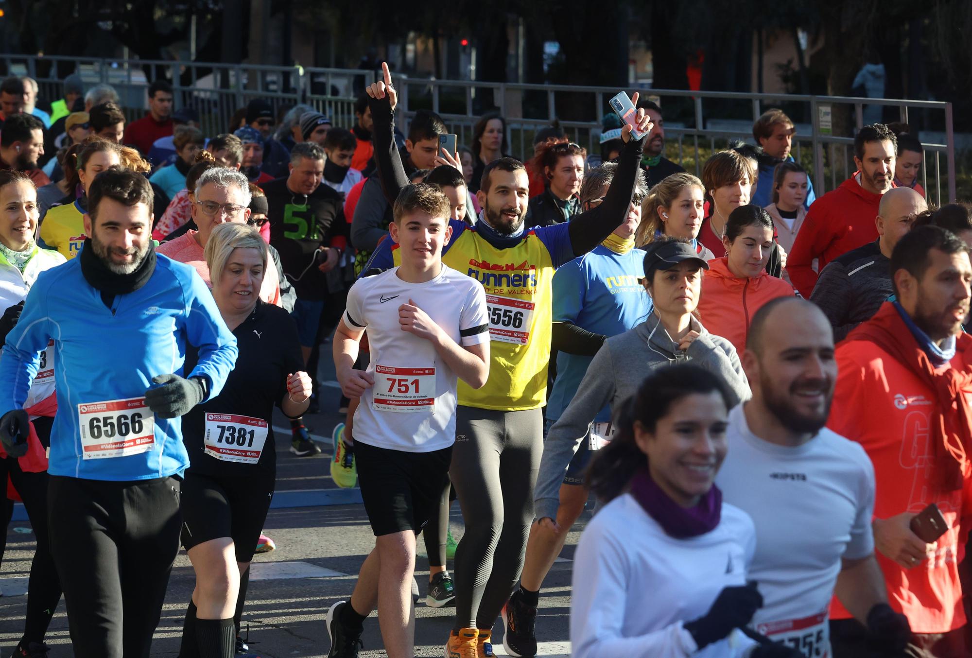 Explosión valencianista en la carrera Runners Ciudad de Valencia