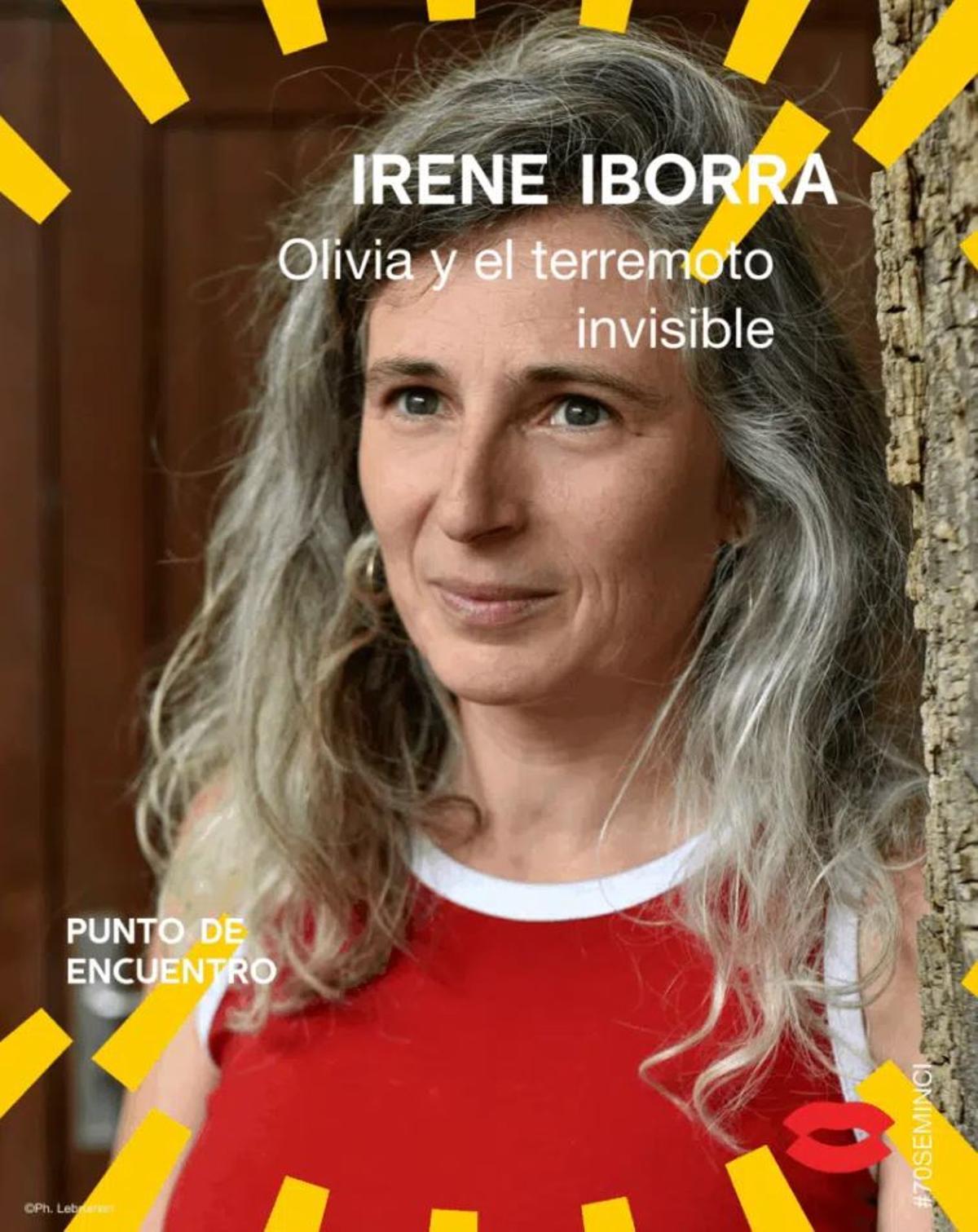 Cartel de Seminci 2025 presentando a Irene Iborra.