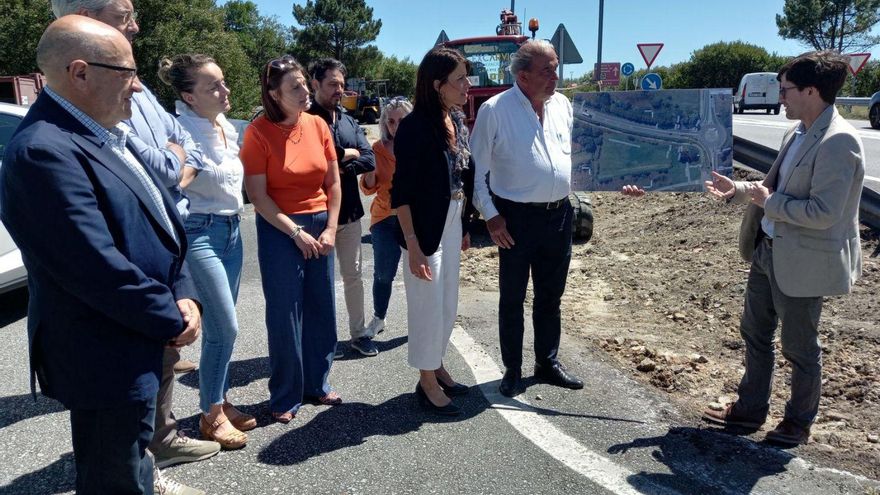 El proyecto fue presentado a la conselleira de Infraestruturas, María Martínez Allegue.