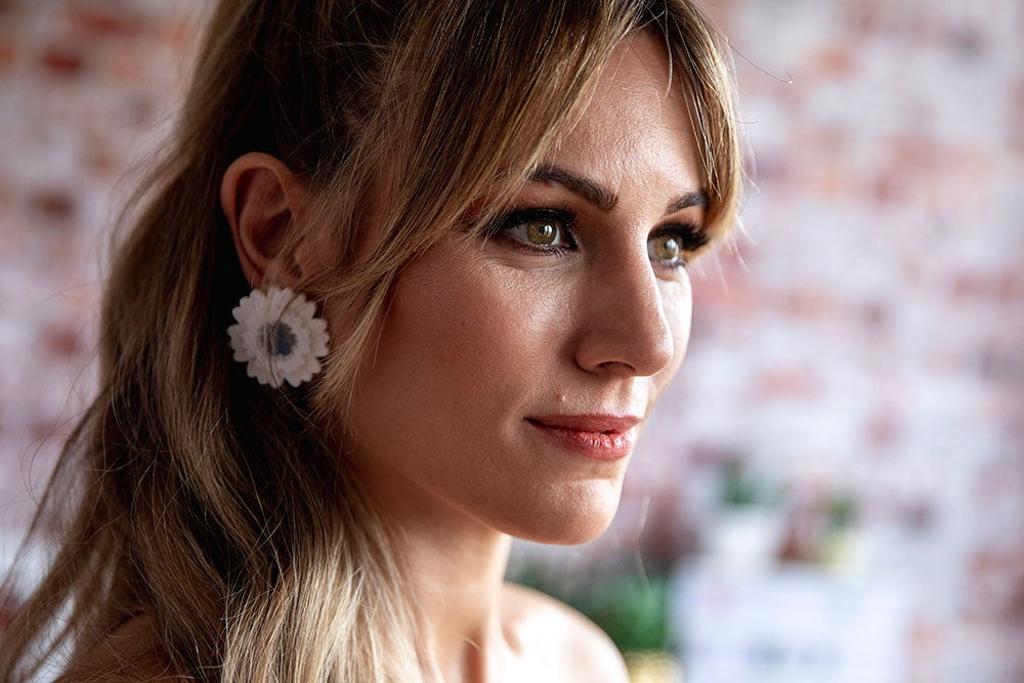 Edurne en la presentación de 'Catársis'