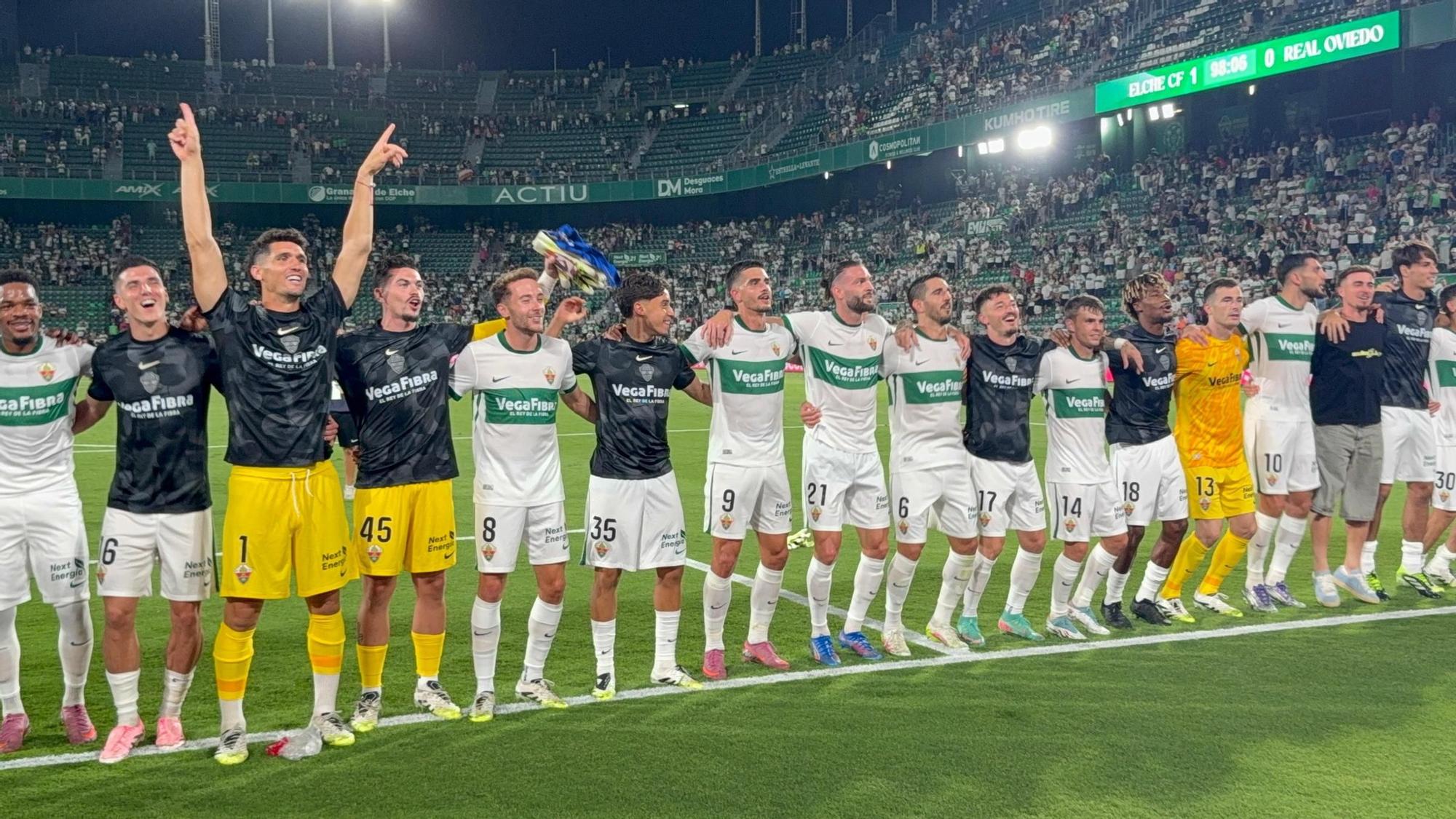 Elche CF - Real Oviedo, en imágenes