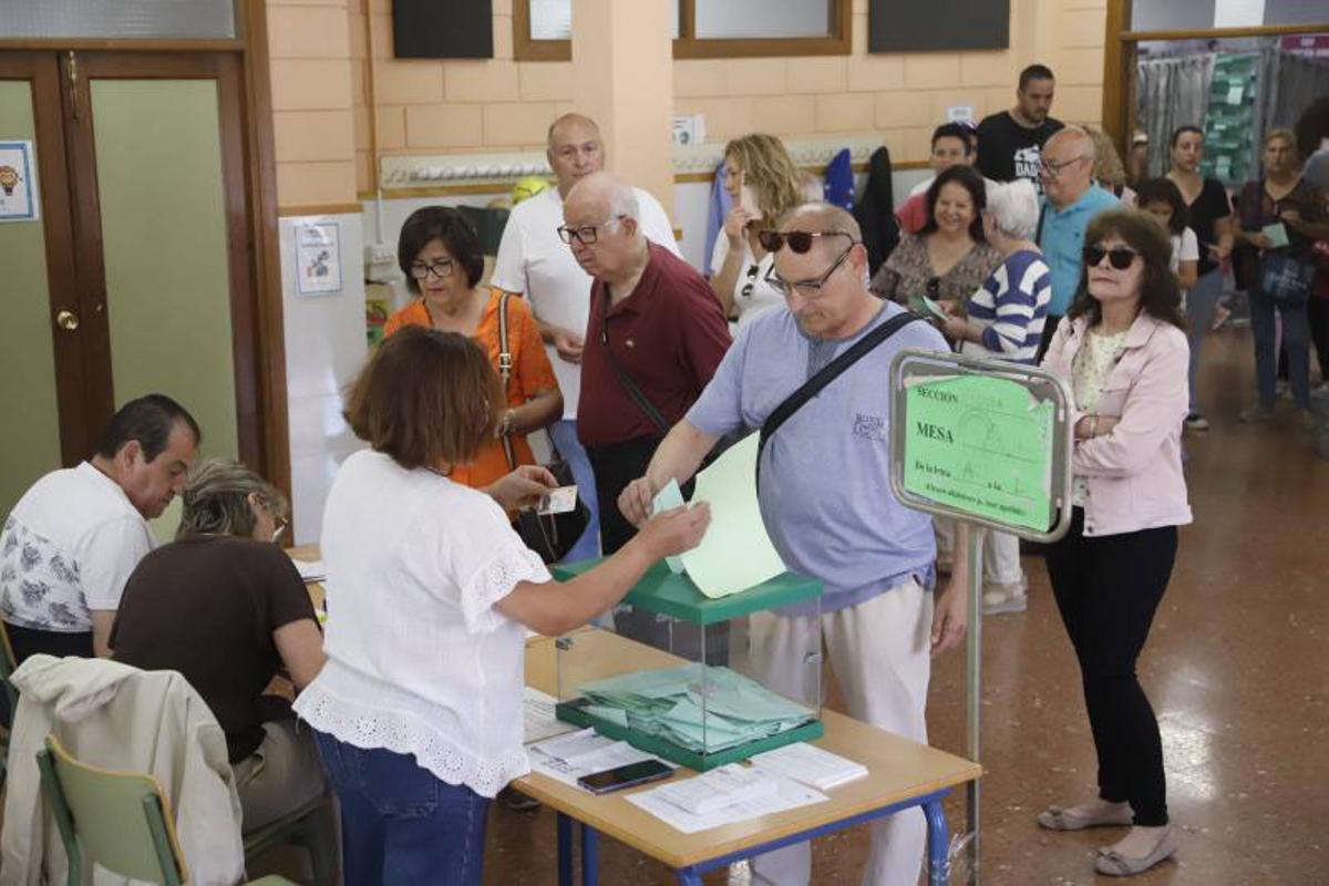 Córdoba capital vota para las elecciones andaluzas