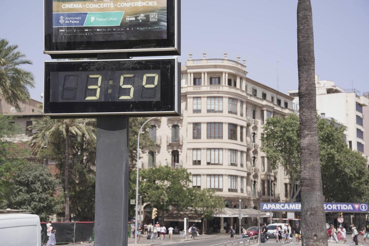 Ola de calor en Palma
