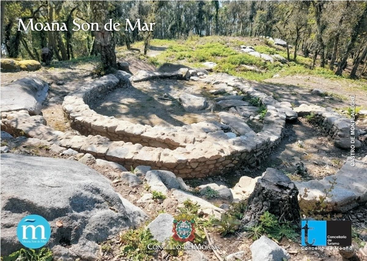 El castro de Montealegre ya se promociona para atraer visitantes.