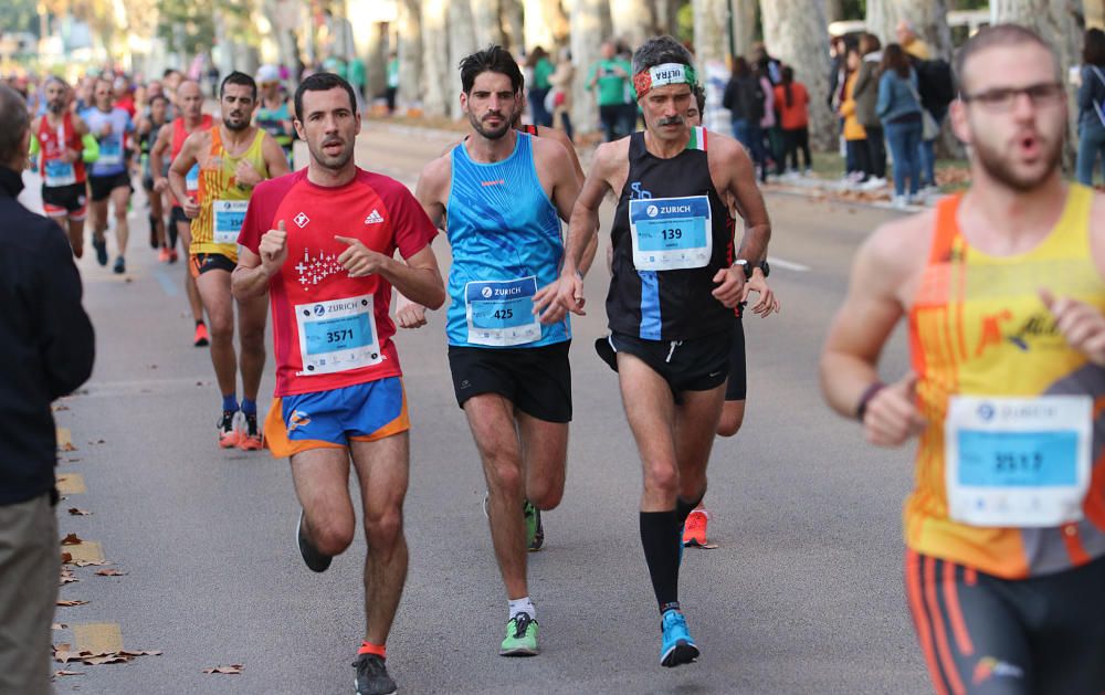 Las mejores imágenes de la Maratón de Málaga 2018