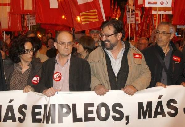 Nueva marcha contra los recortes del Gobierno en Zaragoza