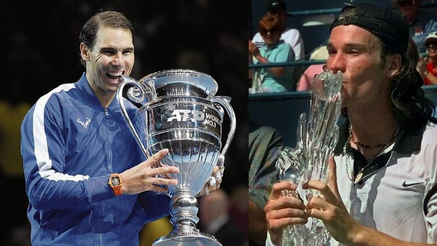 Carlos Moyá y Rafa Nadal: dos mallorquines número uno en medio siglo de ATP