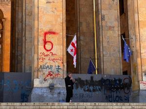 Continúan las protestas en Georgia