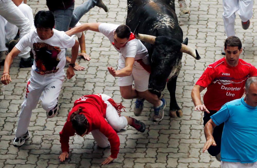 Sisè encierro de San Fermín 2016