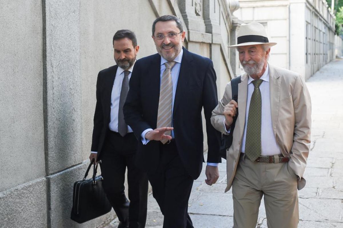El empresario José Ruz llega al Supemo para declarar, el pasado 4 de julio.