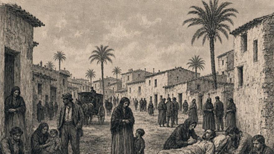 Elche una ciudad entre el hambre, fiebres y un atisbo de luz en 1887