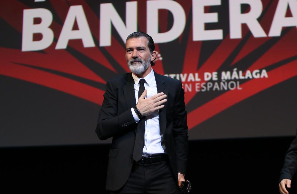 Antonio Banderas, Biznaga de Oro honorífica del Festival de Málaga