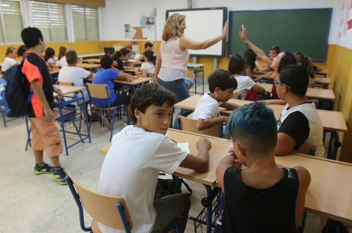 Inicio del curso escolar en Málaga Inicio del curso escolar en Málaga