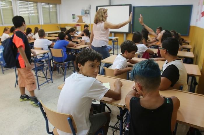 Inicio del curso escolar en Málaga