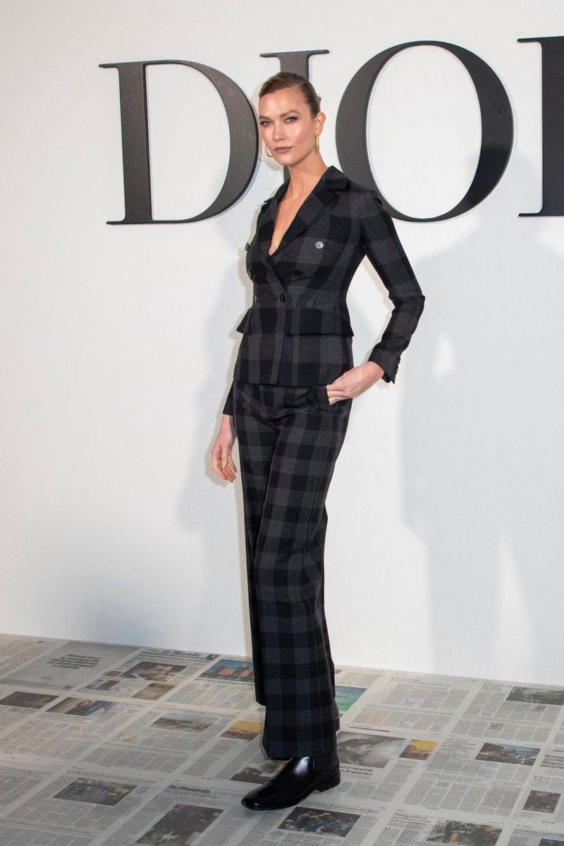 Karlie Kloss en el desfile de Dior en la Semana de la Moda de París