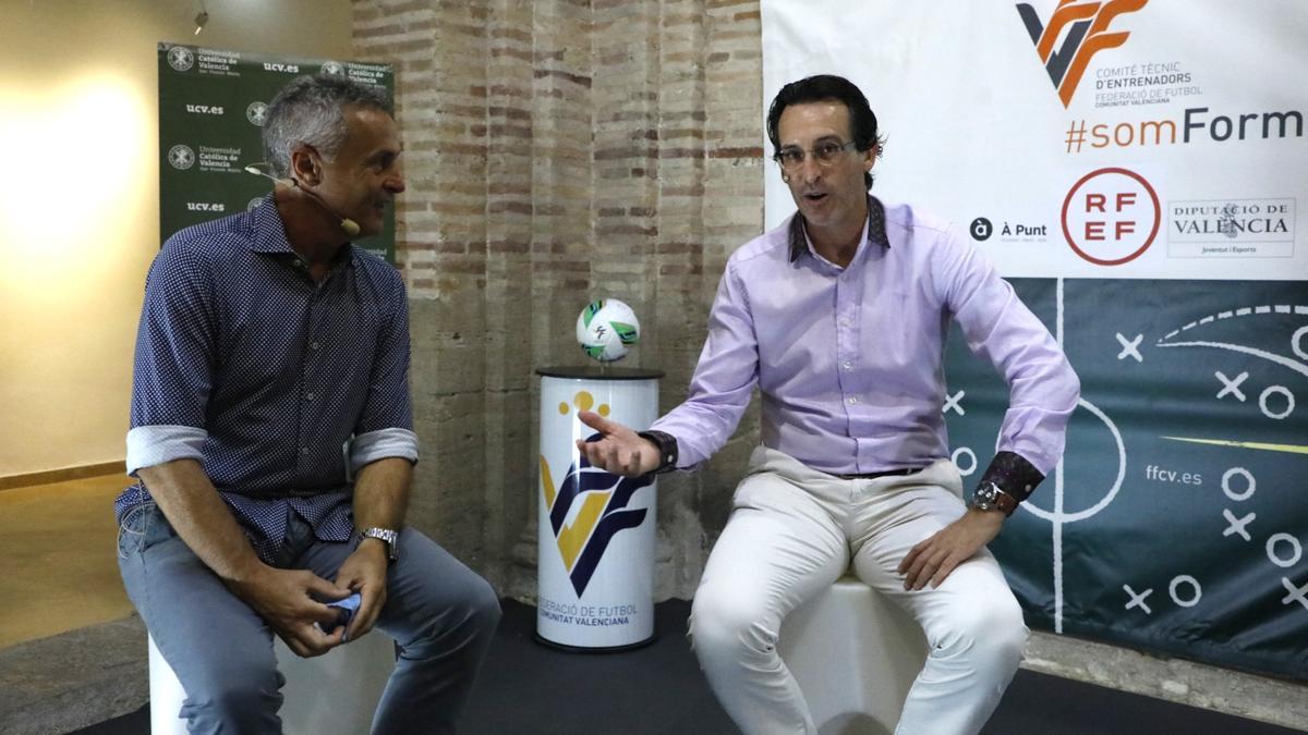 Apertura del curso de entrenadores con Emery y Escribá