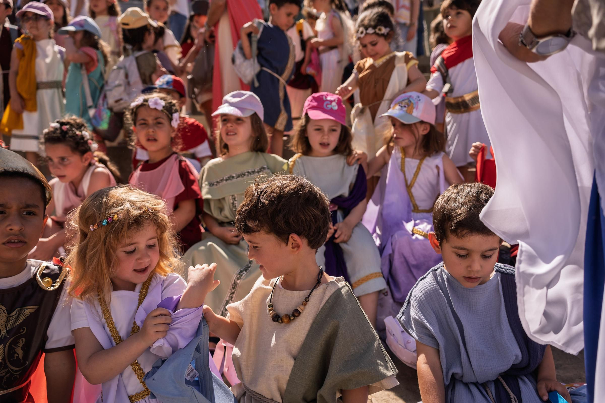 Fotogalería | Los escolares toman el Teatro Romano en Emerita Lvdica