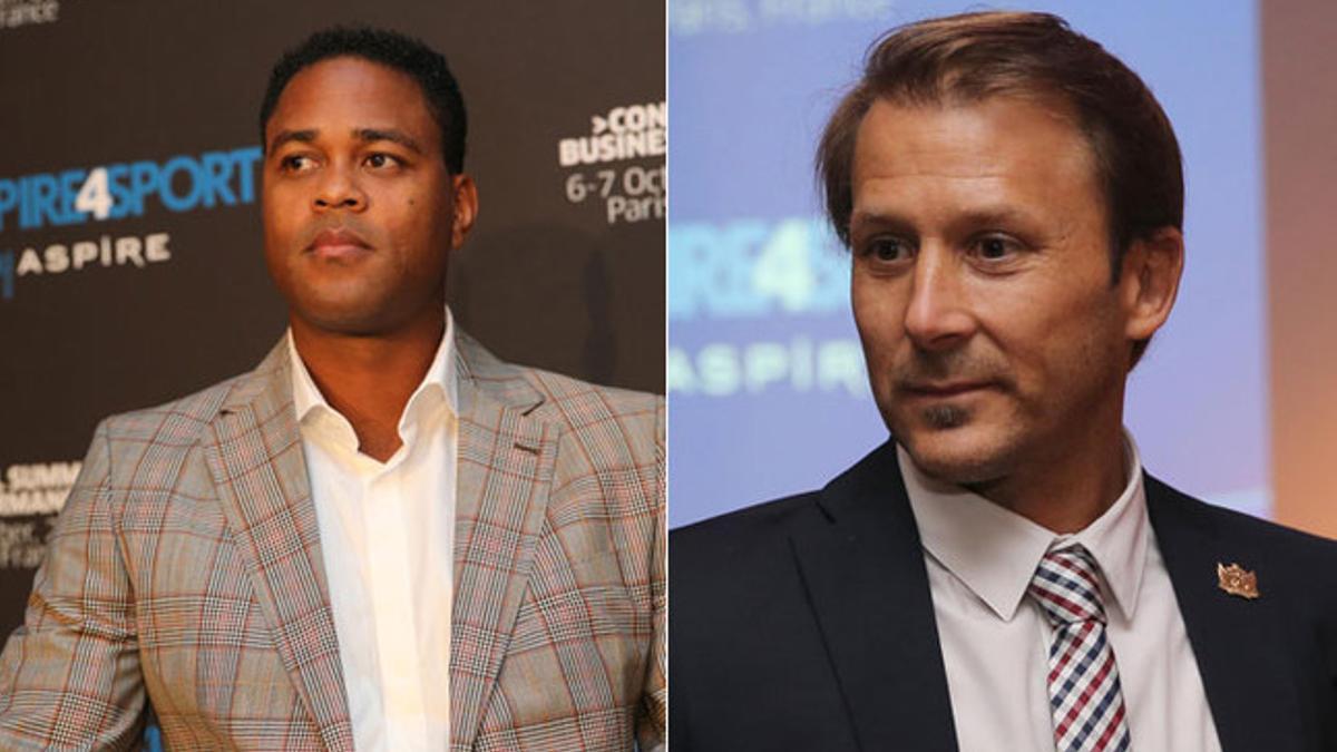 Kluivert y Mendieta son dos de los padrinos de esta iniciativa