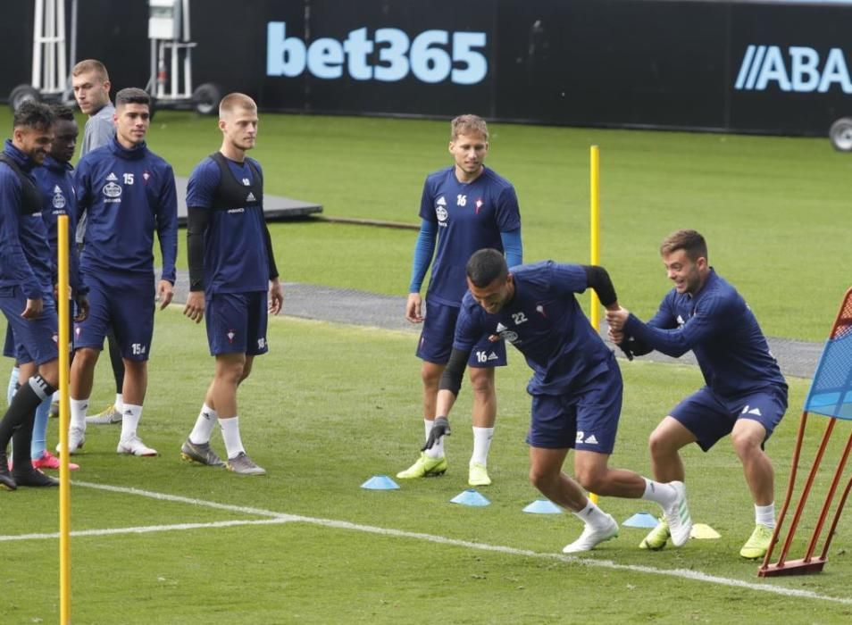 El Celta prepara en A Madroa el último encuentro de la temporada