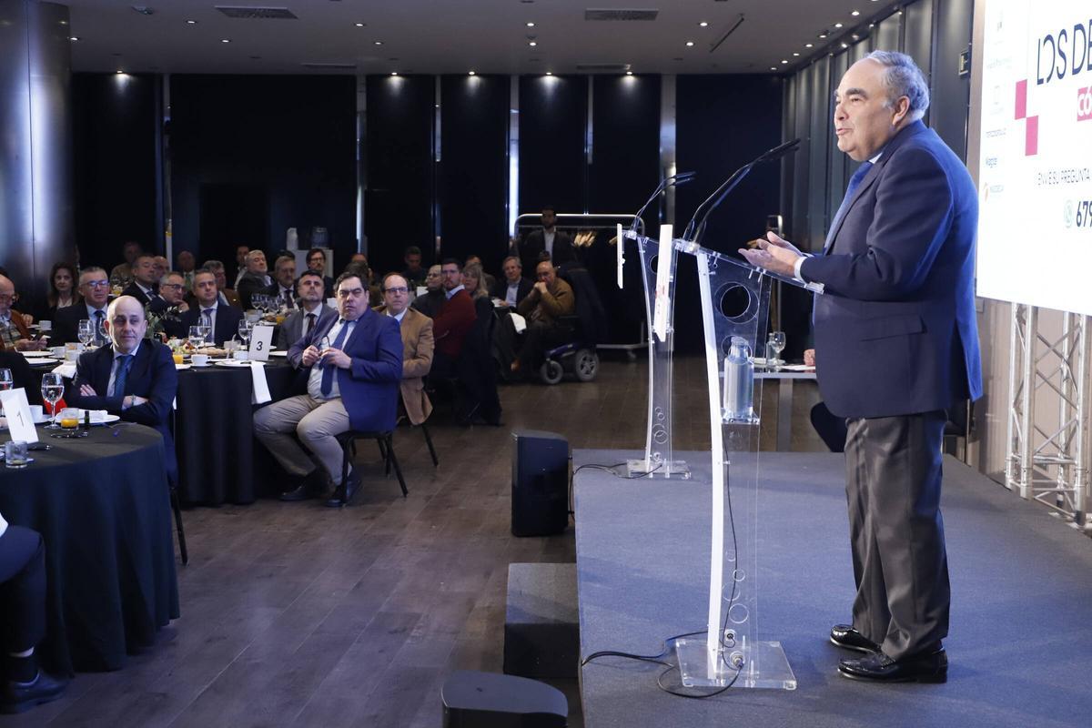 Antonio Luque, durante su participación en un acto organizado por Diario CÓRDOBA el pasado mes de marzo.