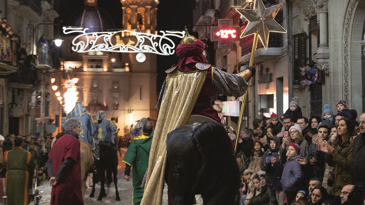 La Cabalgata de Reyes Magos en Alcoy es una de las fiestas más convocantes de la ciudad.