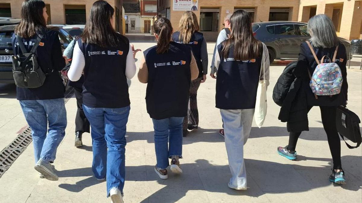 Trabajadoras del plan de apoyo social del IVASS