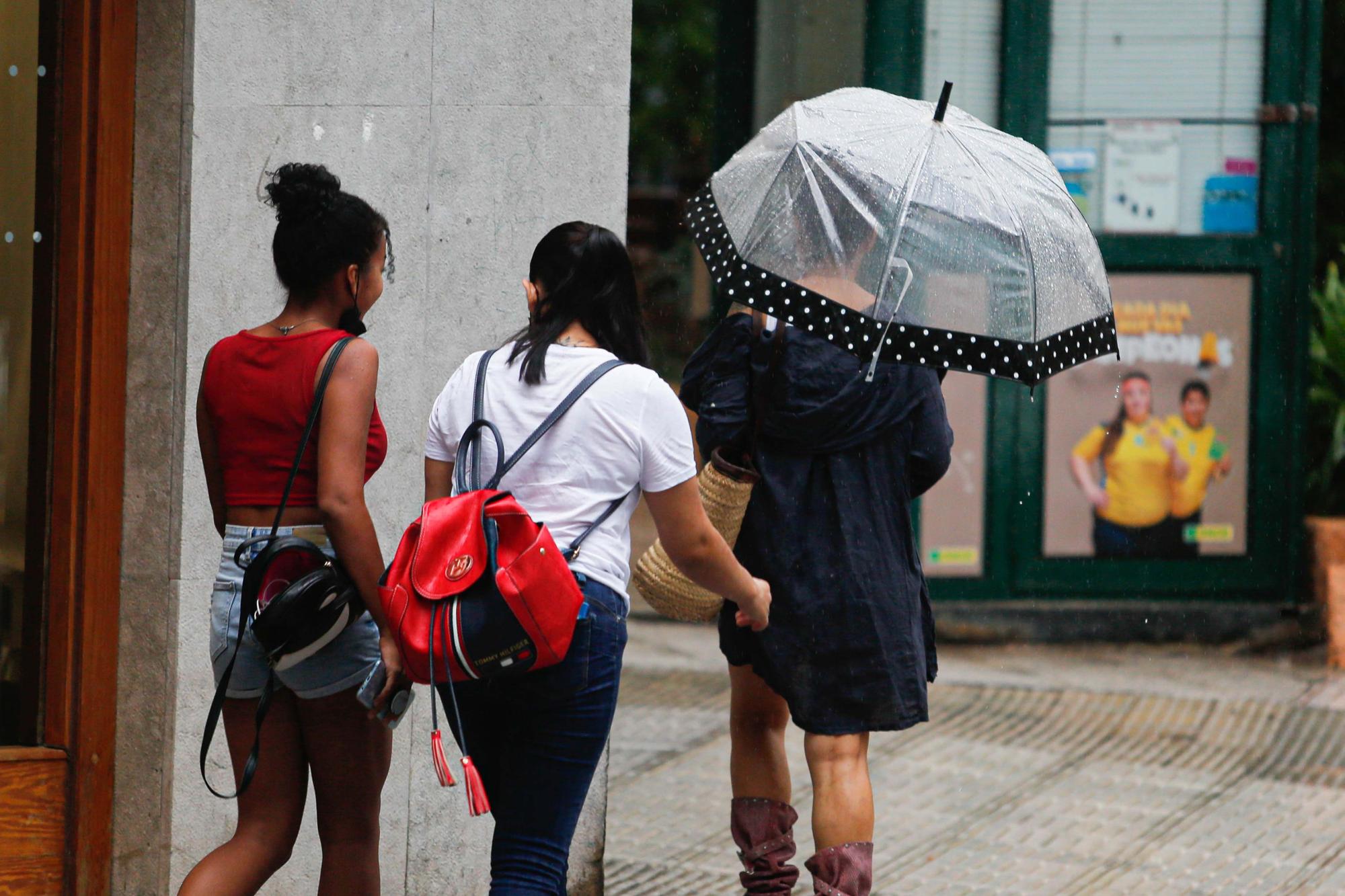 Fuertes tormentas en Ibiza y Formentera