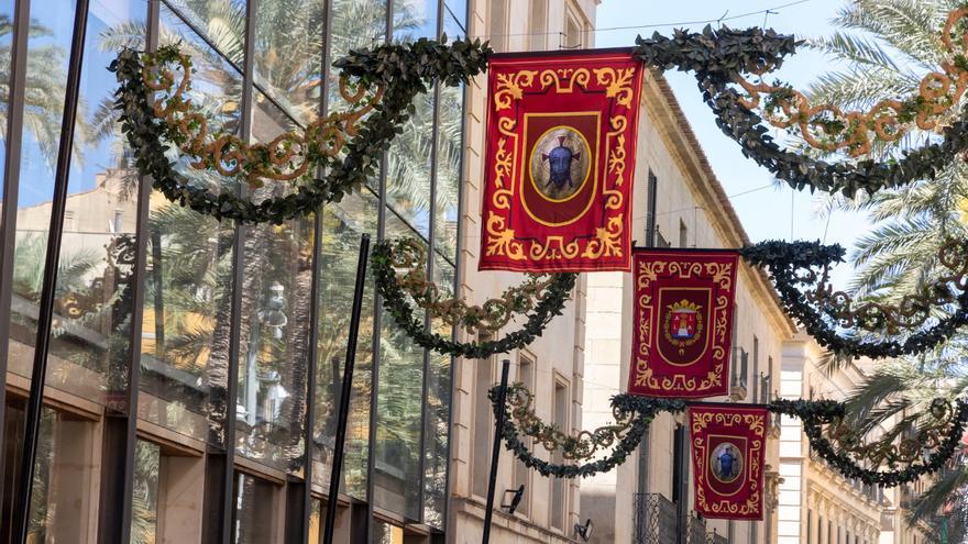 Así luce el Casco Antiguo de Alicante para Santa Faz