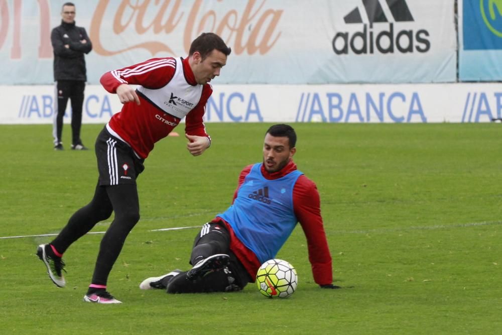 El Celta sigue con su puesta a punto para el derbi