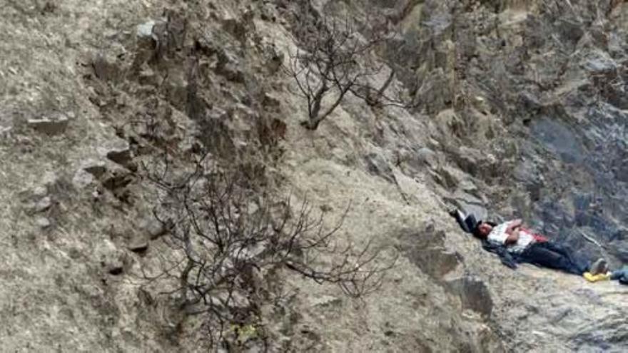 Rescatan a los mineros peruanos