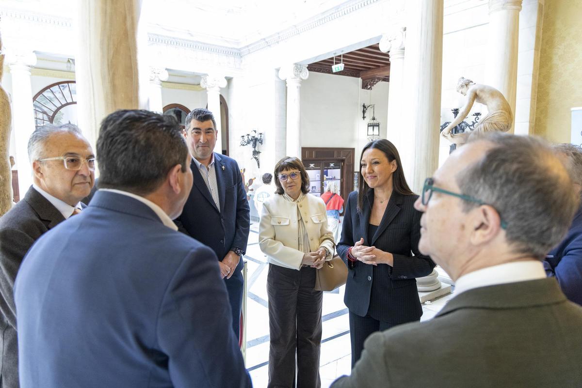 La consejera Carmen María Conesa, durante el acto de adhesión al proyecto