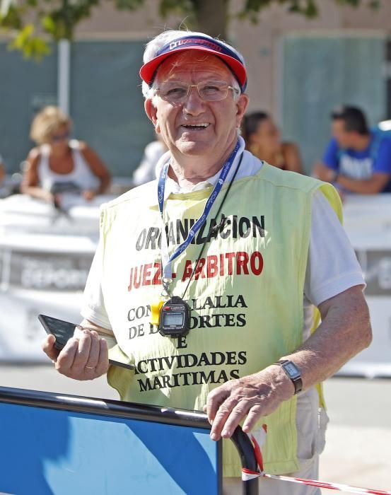 10 kilómetros de recorrido en una jornada en la que las Rías Baixas ha superado los 30 grados. Ryan Waddington se ha proclamado vencedor de la prueba al finalizar el recorrido en 31,54