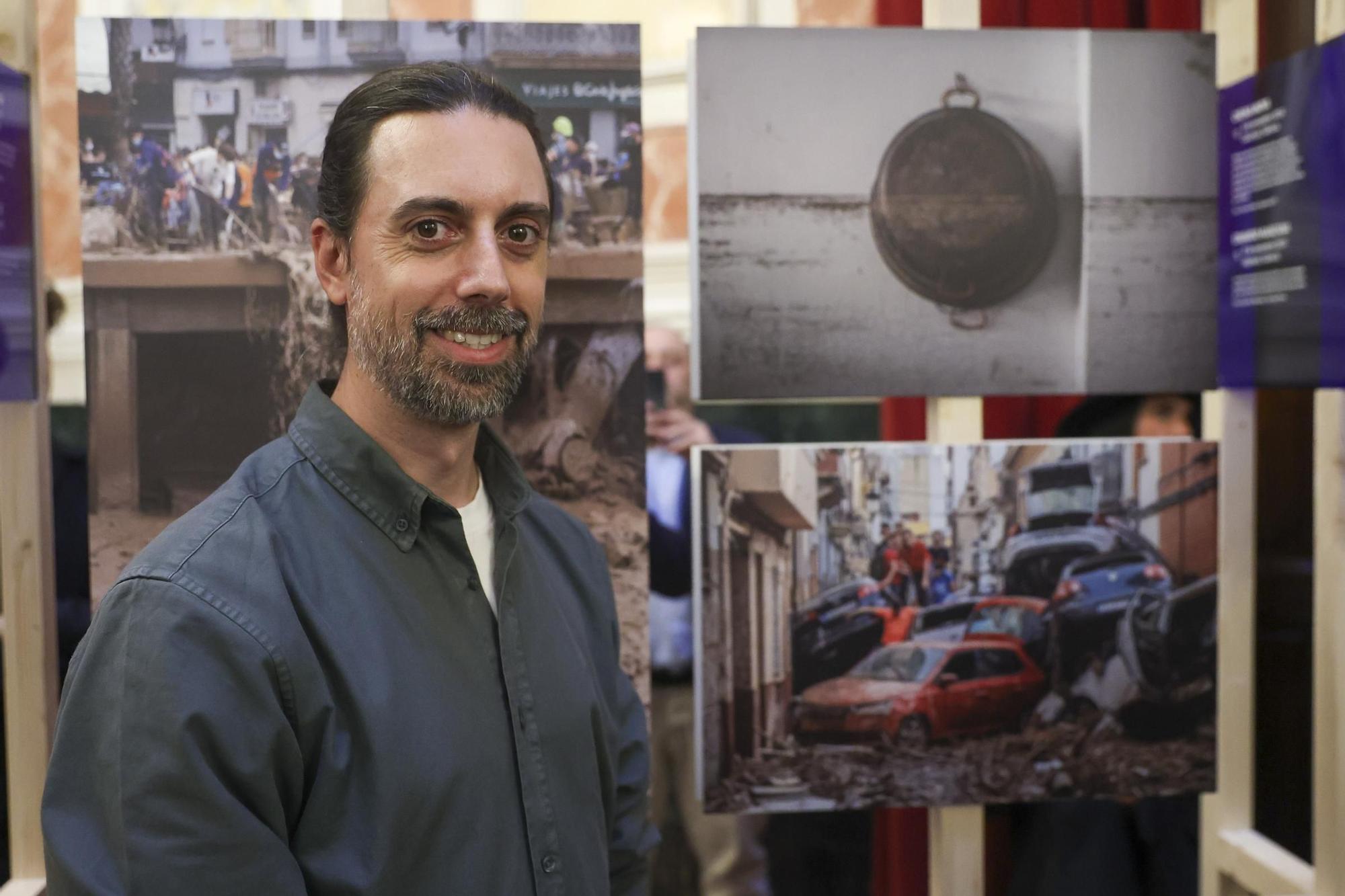 Exposición en el Congreso de los Diputados de las mejores fotografías de la dana