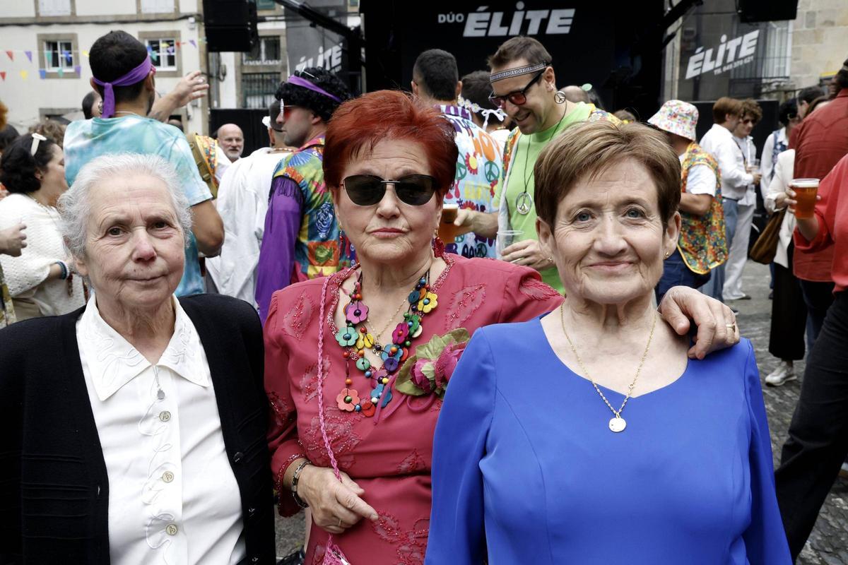 San Martiño Pinario revive el Santiago de 1976 con '50 anos aló': "Esta festa creceu moito"