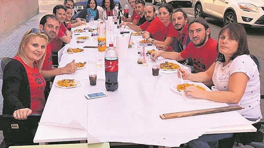 Las peñas celebran los festejos por partida doble