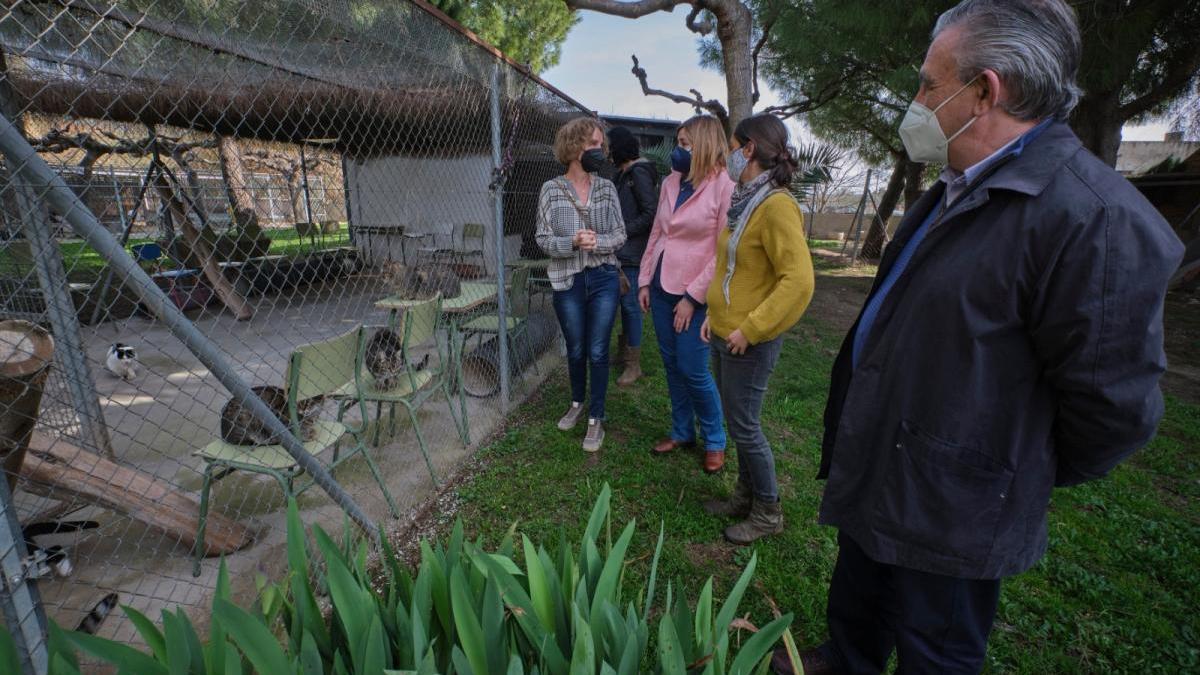 El Consell Comarcal i l&#039;Ajuntament de Figueres visiten la protectora