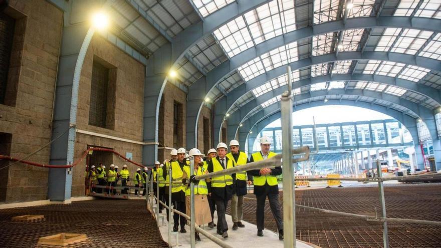 La nueva estación de tren de A Coruña abrirá sus puertas a finales de 2026