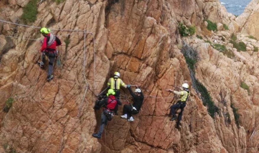 Rescat a la via ferrada de Sant Feliu de Guíxols