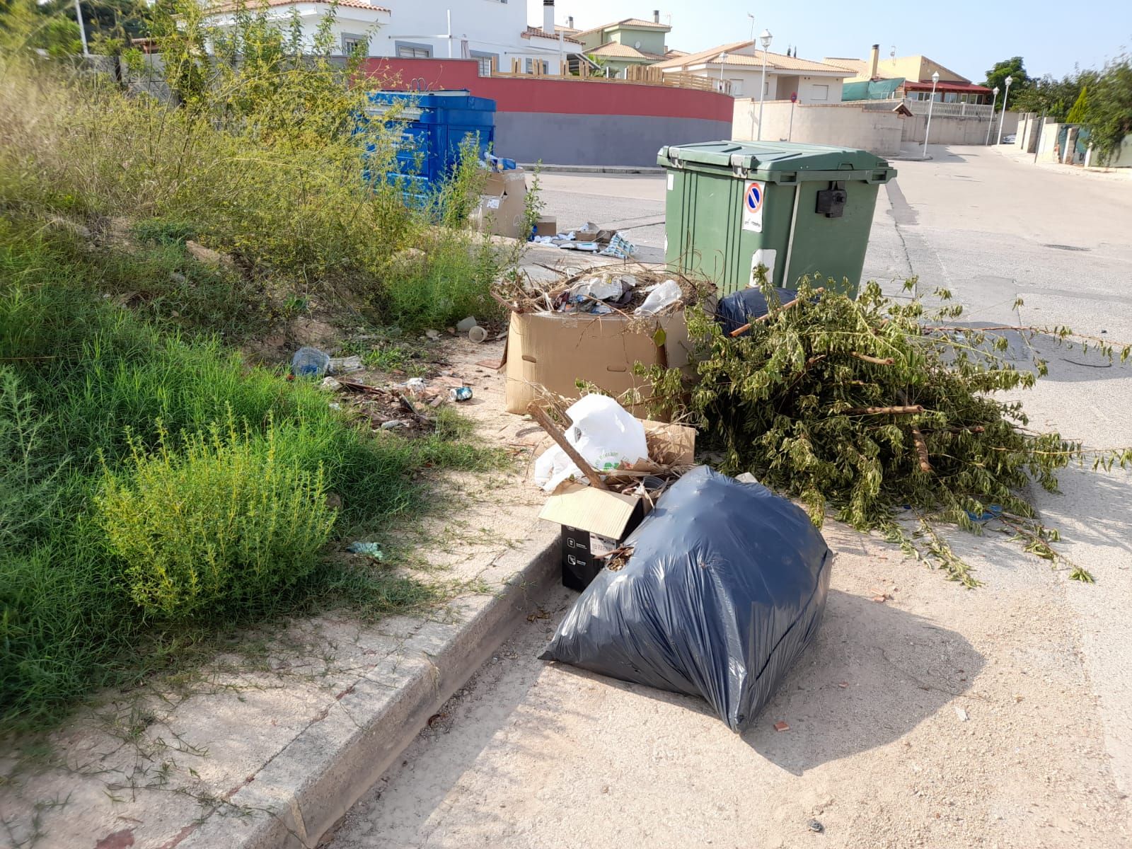 Los vecinos y vecinas de Montesano denuncian la suciedad de la urbanización